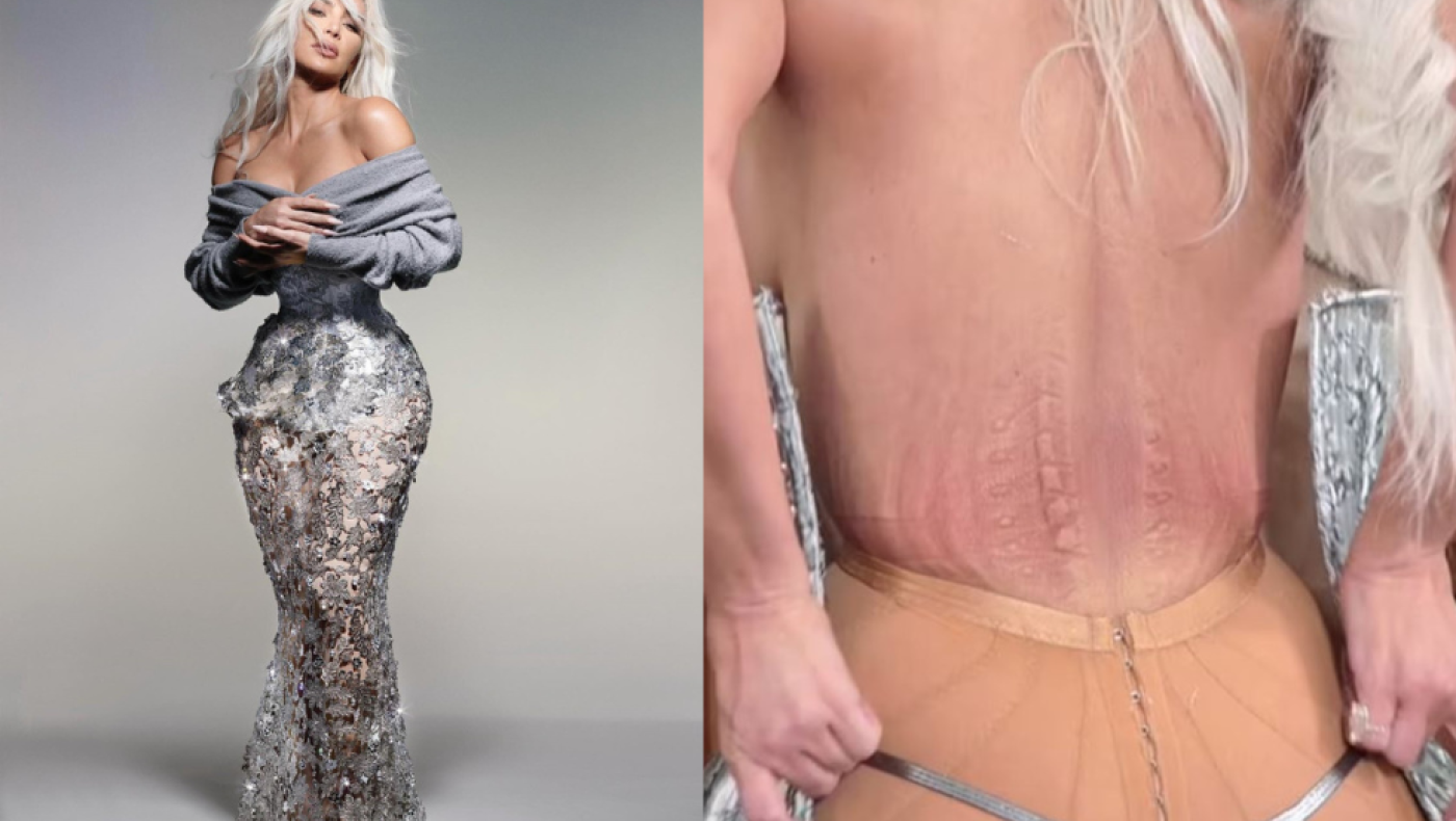 Kim Kardashian: Φωτογραφία-σοκ από κορσέ που φόρεσε