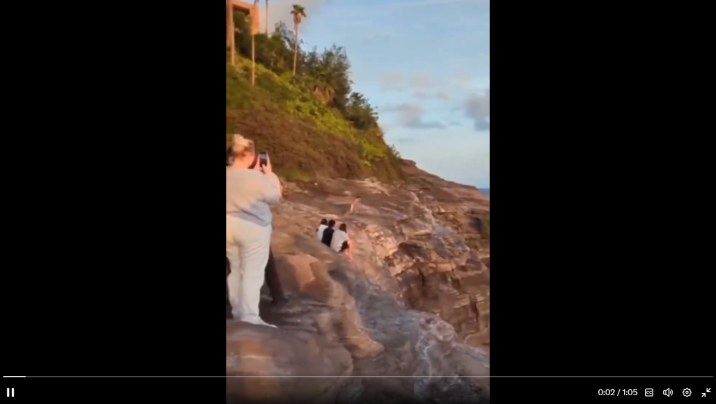 Χαβάη: Πέθανε 28χρονος μετά από σάλτο μορτάλε 15 μέτρων