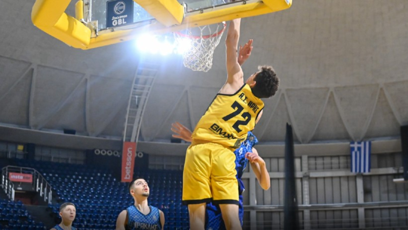 Μπάσκετ Εφήβων: Άνετη νίκη για τον Άρη επί του Ηρακλή με 87-70