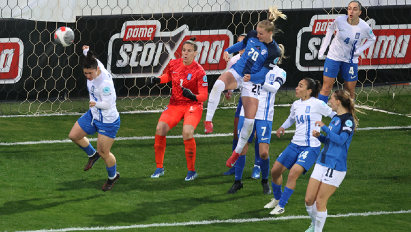 Women's Nations League: Ήττα με ανατροπή για την Ελλάδα