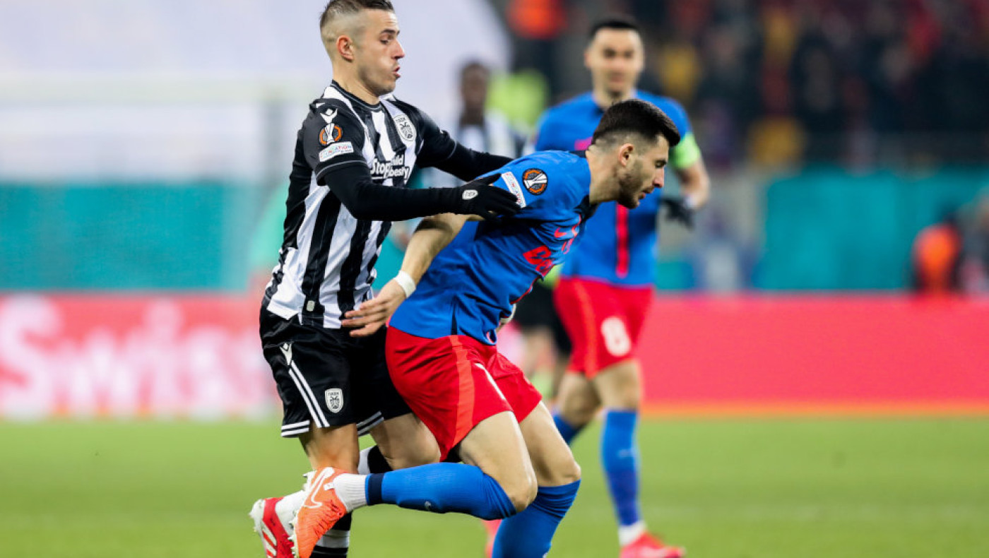 Η Στεάουα έκανε το 2-0 και έβαλε τέλος στα όνειρα του ΠΑΟΚ