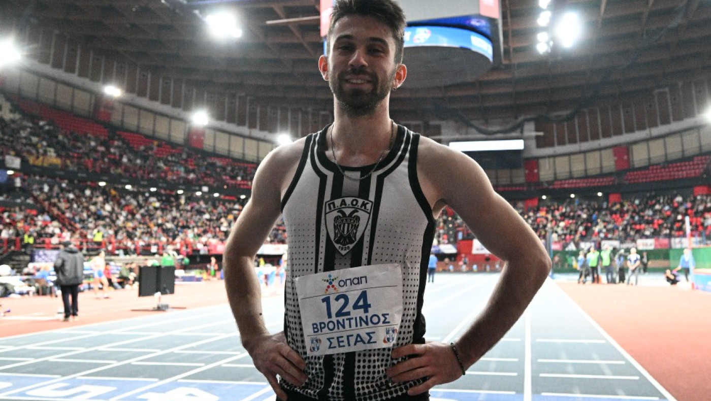 Πανελλήνιο Στίβου, ΣΕΦ: Δεύτερη πανελλήνια νίκη για Βροντινό στα 60μ