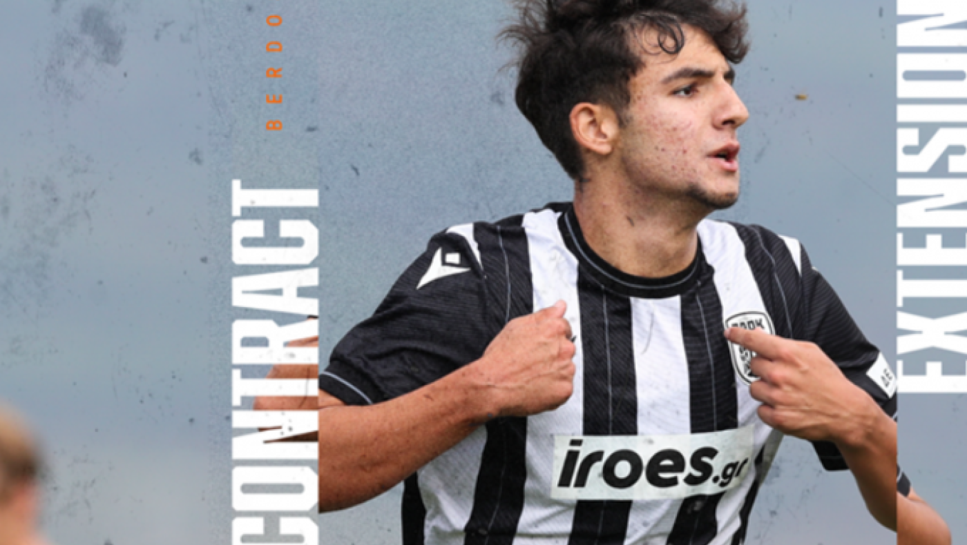 Χατζόπουλος: «Δεν υπολείπεται του Κωνσταντέλια ο Μπέρδος-Σπάνια κλάση ποδοσφαιριστή»