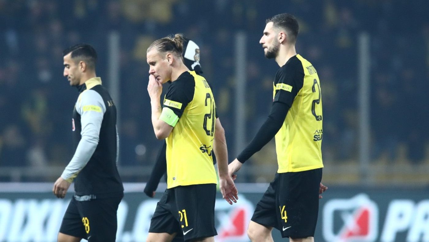 Έντονες αποδοκιμασίες στην OPAP ARENA μετά την ήττα της ΑΕΚ