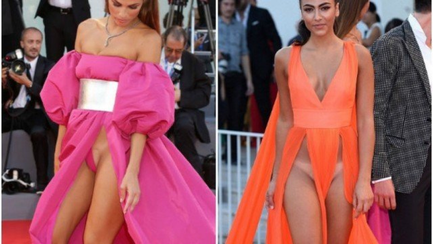 Μοντέλα χωρίς εσώρουχα στο κόκκινο χαλί της Βενετίας!