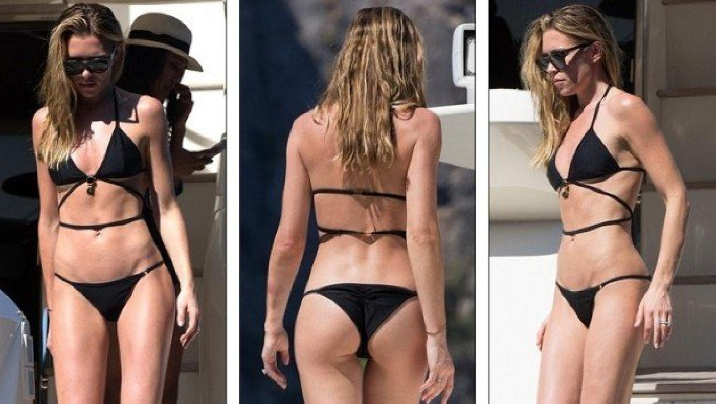 Η «καυτή» σύζυγος του Πίτερ Κράουτς  στη Μαγιόρκα (pics)