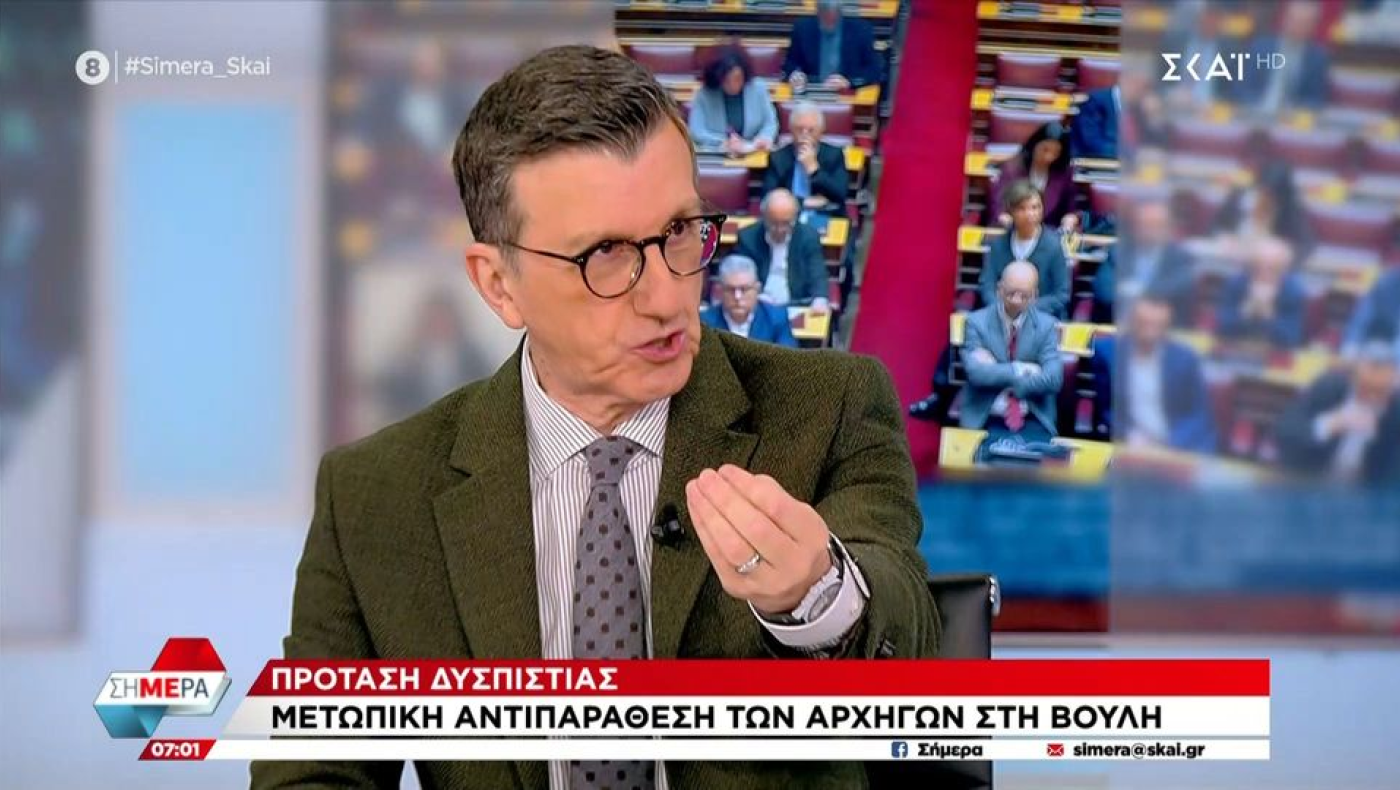 Πορτοσάλτε: «Δεν είμαι εκπρόσωπος του Μητσοτάκη»