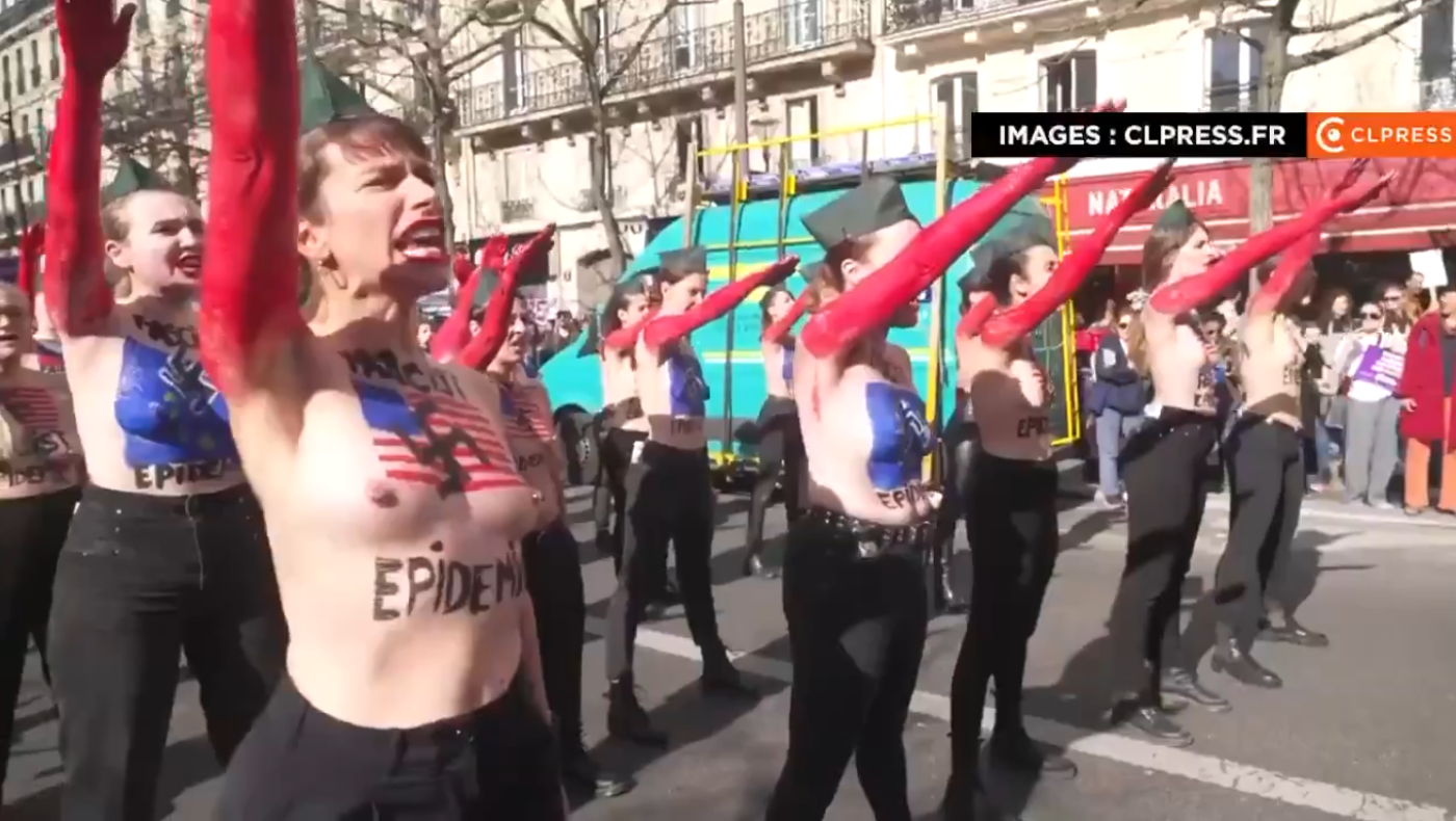 Ποιες ήταν οι γυμνόστηθες ακτιβίστριες που φώναζαν «Χάιλ Πούτιν, Χάιλ Τραμπ»