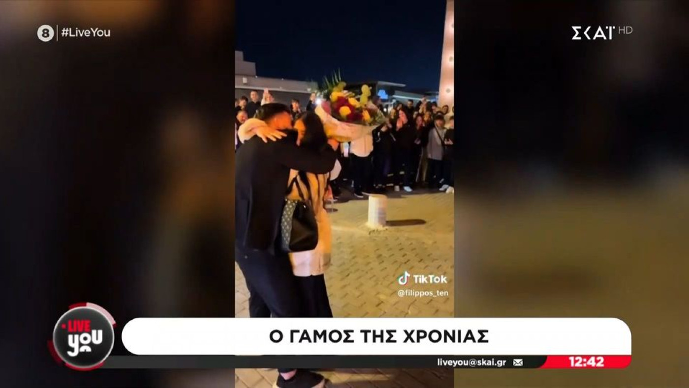 Θεσσαλονίκη: Πρόταση γάμου με νταλίκες-Έμεινε άφωνη η νύφη (vid)