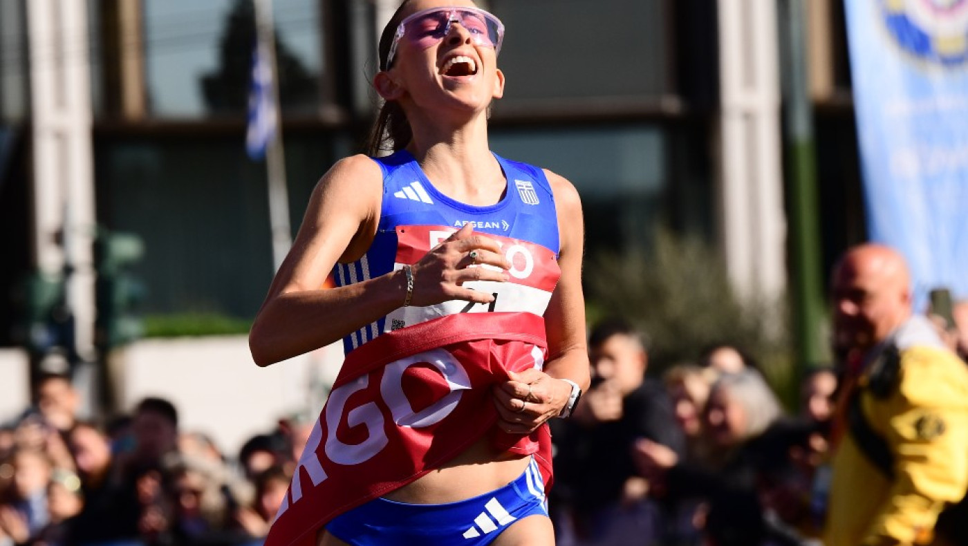 Πανελλήνιο ρεκόρ από την Αναστασία Μαρινάκου στον Ημιμαραθώνιο