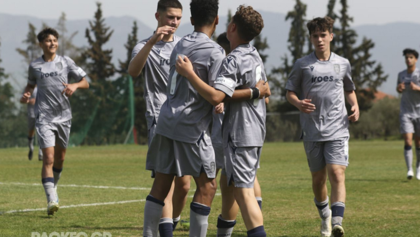 Η Κ15 του ΠΑΟΚ ξεπέρασε εύκολα το εμπόδιο του Πανσερραϊκού