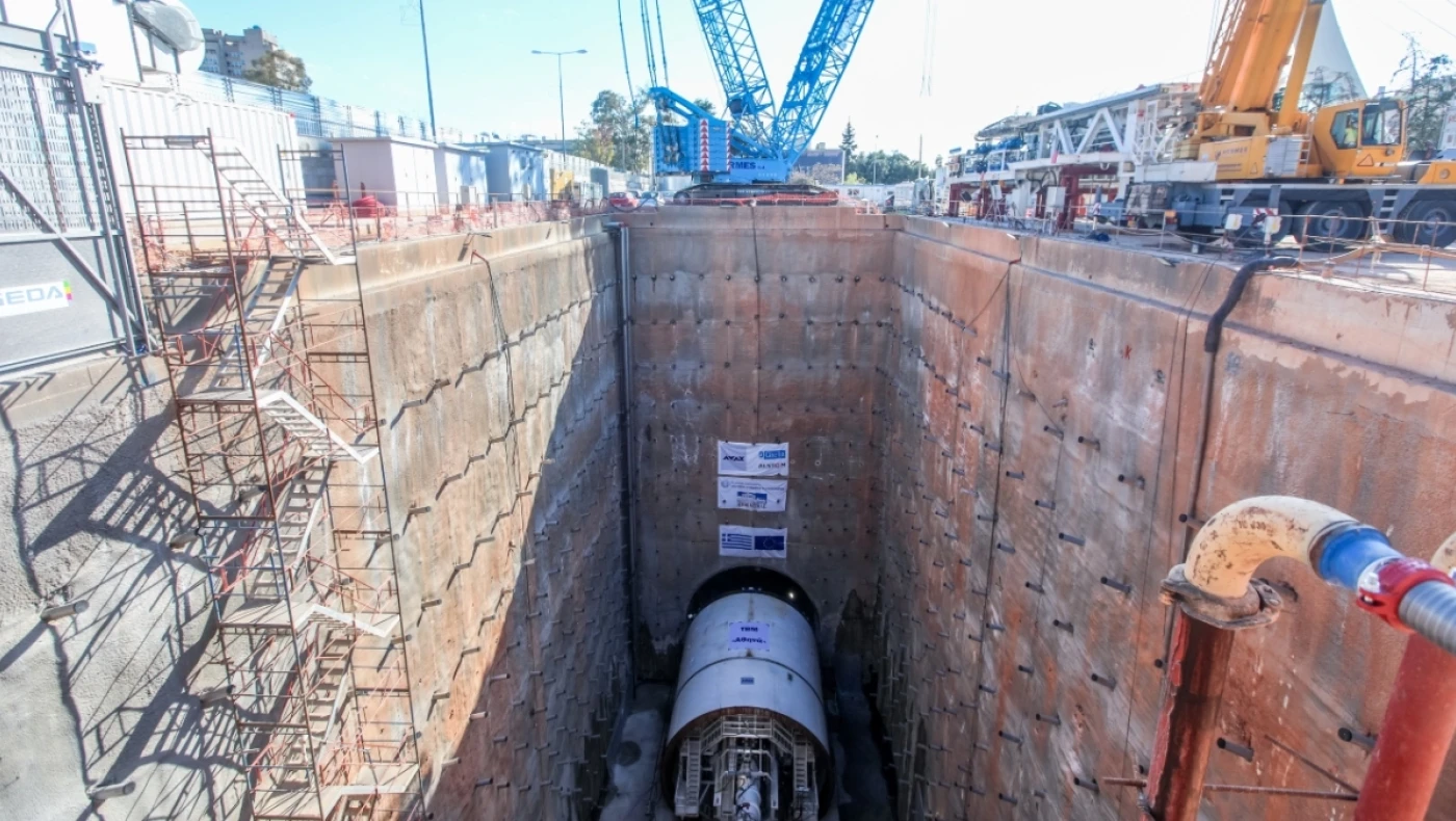 Γκάφα στη γραμμή 4 του Μετρό: Άνοιξαν λάθος σήραγγα 160 μέτρων