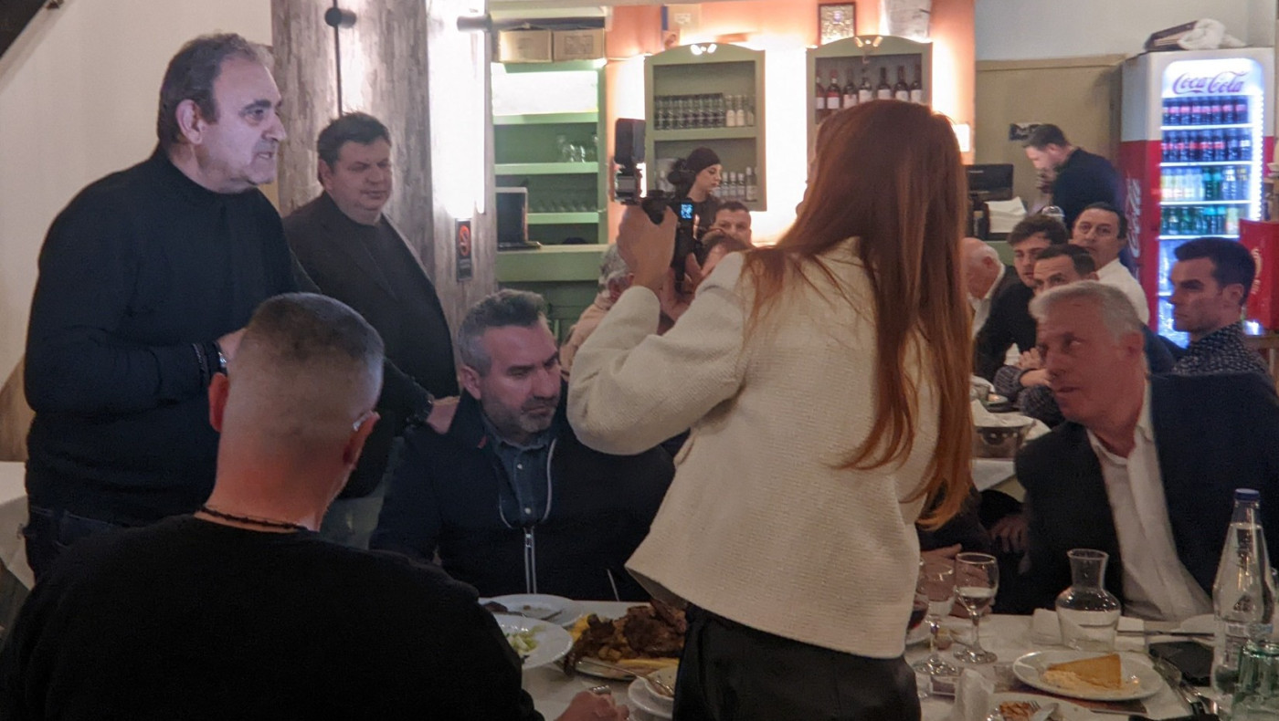 Κύπελλο ΕΠΣΜ: Το καθιερωμένο δείπνο ενόψει του σημερινού τελικού - Φωτορεπορτάζ