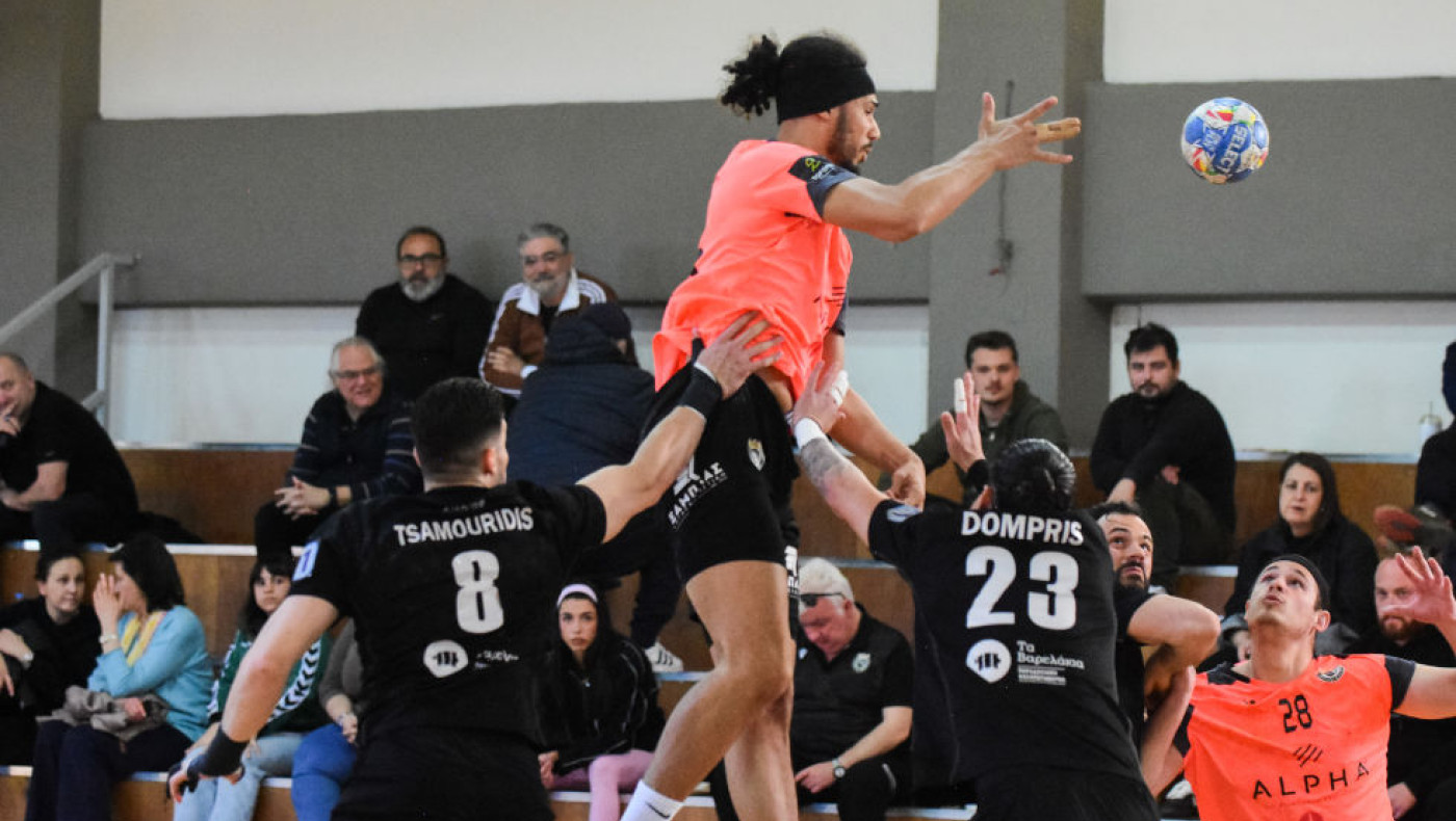 Χάντμπολ: Οδυνηρή ήττα του ΠΑΟΚ από τον Διομήδη (30-27)