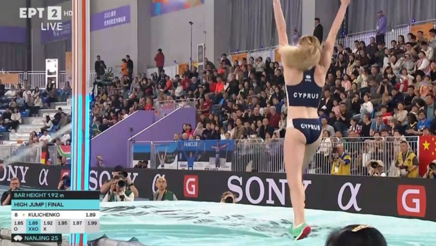 Έλενα Κουλιτσένκο: Ο πήχης... έπεσε κι εκείνη πανηγύριζε