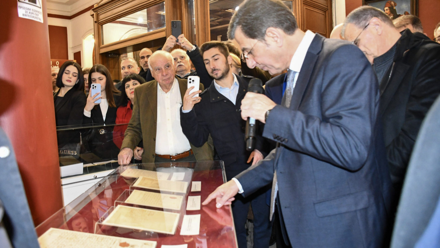 Εγκαινιάστηκε η Έκθεση του ΥΜΑΘ «Επανάσταση 1821: Ο Αγώνας για την Παλιγγενεσία»