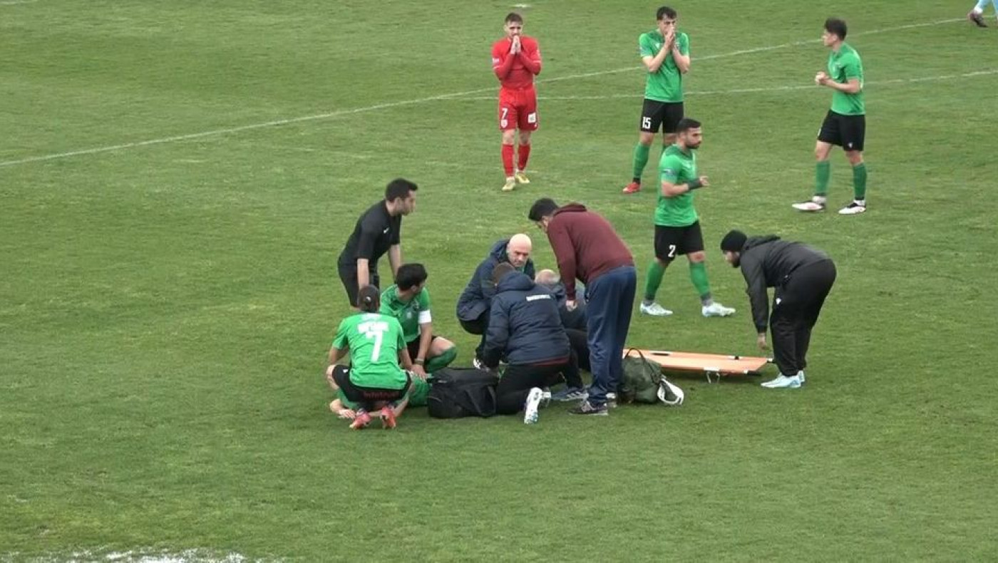 Μακεδονικός-Καμπανιακός: Σοκαριστικός τραυματισμός του Παναγιωτούδη