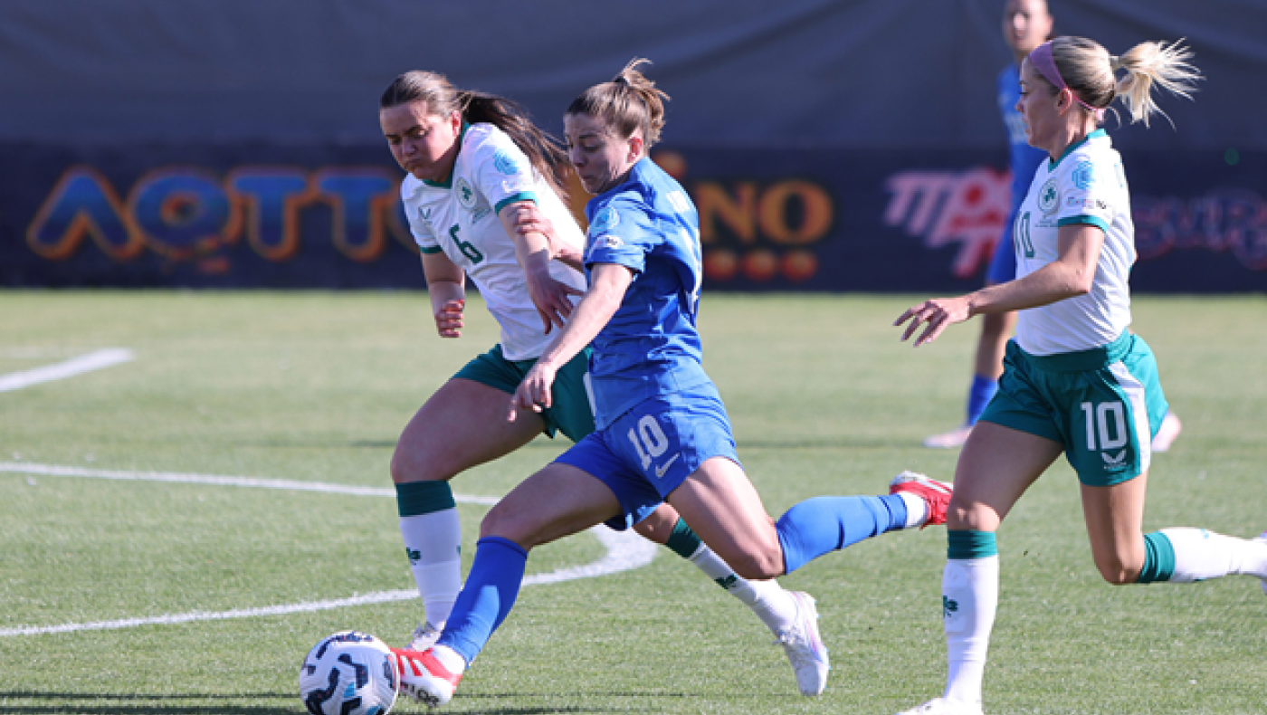 Εθνική Γυναικών: Βαριά ήττα από την Ιρλανδία