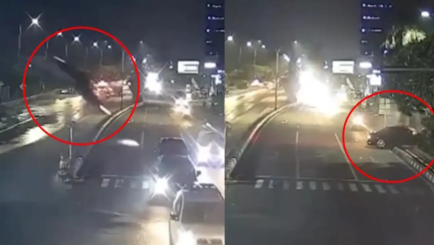 Ινδονησία: Ελεύθερη πτώση αυτοκινήτου από γέφυρα ύψους 12 μέτρων