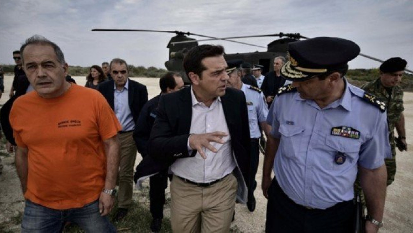 Τσίπρας: «Άμεσα μέτρα για την ανακούφιση των πληγέντων στη Θάσο»