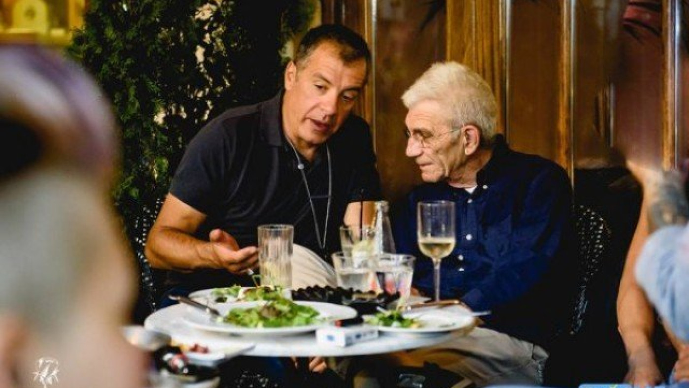 Στα Λαδάδικα ο Σταύρος Θεοδωράκης για την ονομαστική του εορτή