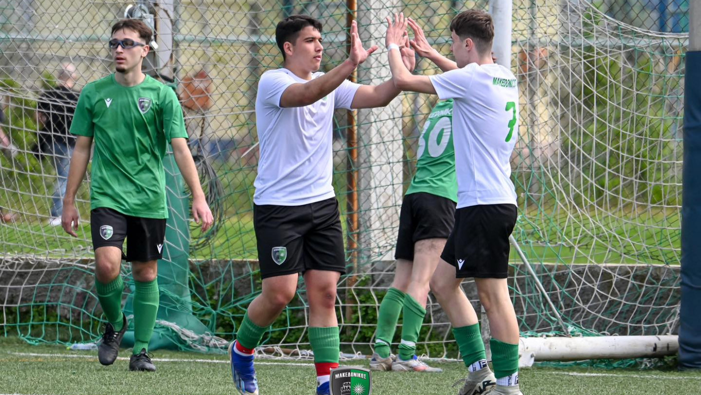 Πρόκριση στους «8» για 3+1 τμήματα υποδομής του Μακεδονικού