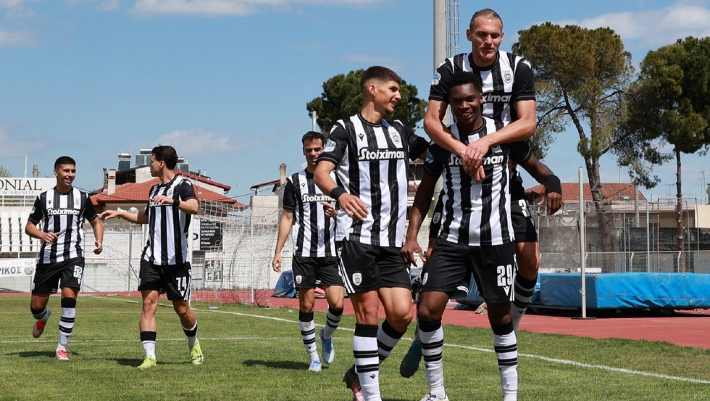 ΠΑΟΚ Β: «Σφράγισε» την παραμονή με Ουρτάδο