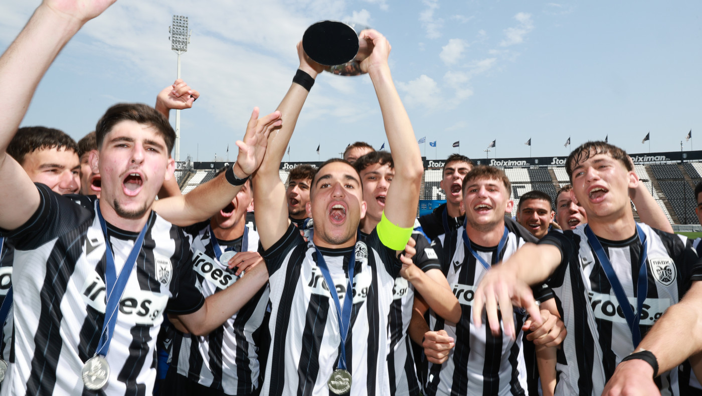 ΠΑΟΚ: Απολαυστική Κ17 και στη φιέστα, αναδείχθηκε πανάξια Πρωταθλήτρια!