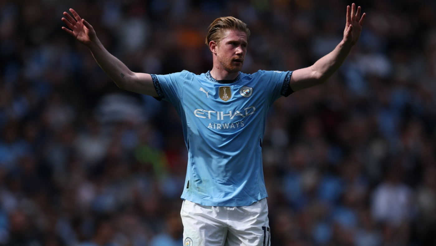 Ντε Μπρόινε: «Η Μάντσεστερ Σίτι αποφάσισε για την αποχώρησή μου, ανοιχτός σε προτάσεις»