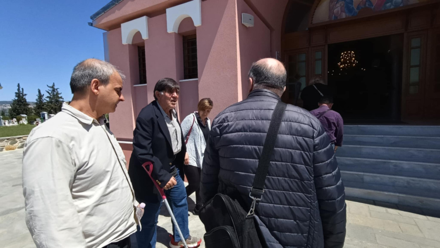 Ο Γιάννης Γιάγκας ευχαριστεί