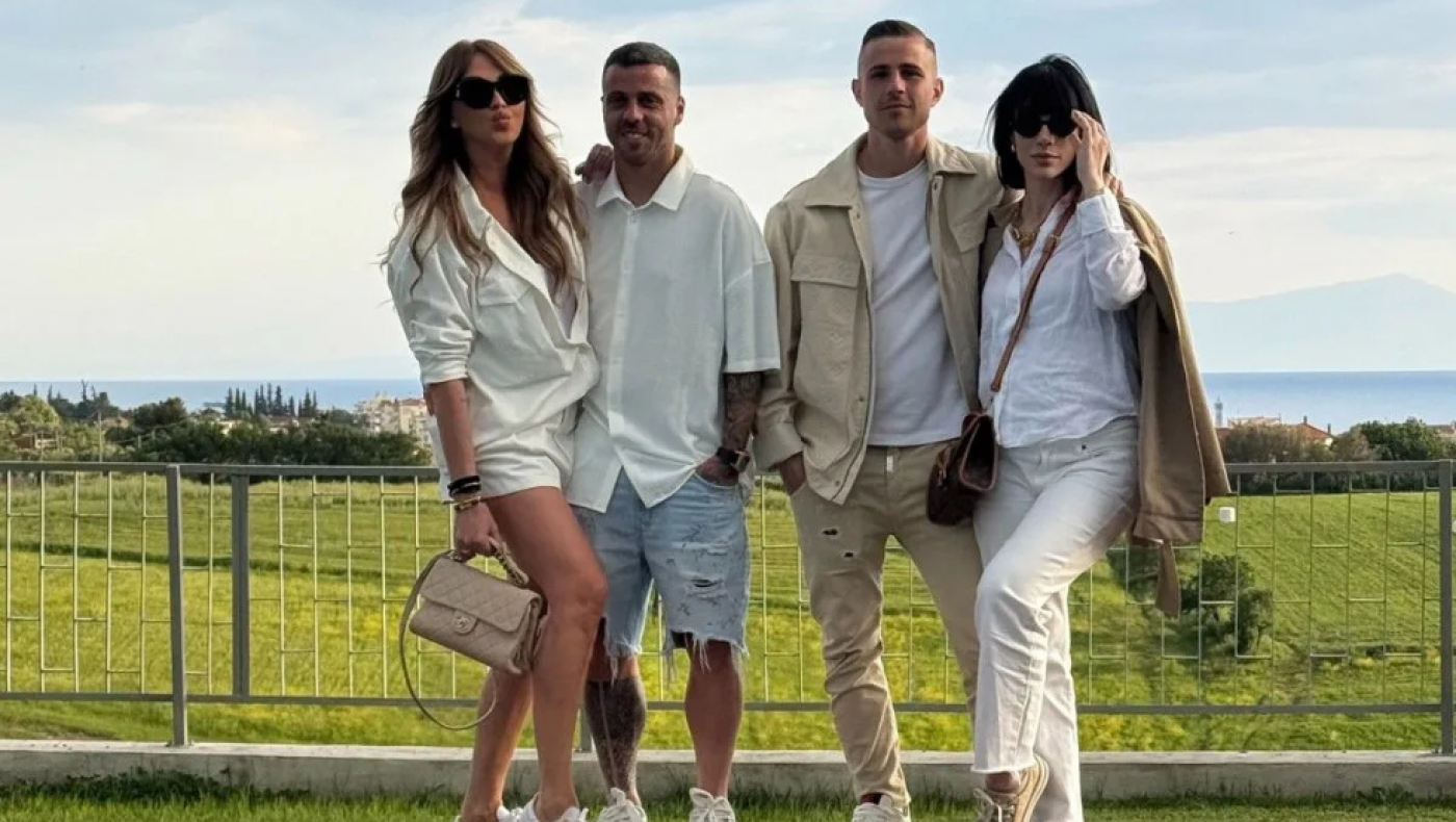 Αρχηγική συνάντηση Βιεϊρίνια - Πέλκα με τις συζύγους τους