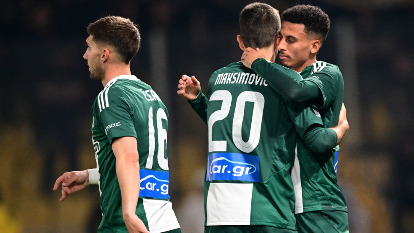 ΑΕΚ-Παναθηναϊκός: «Πράσινη» ανατροπή στην OPAP Arena με γκολάρα Ουναΐ και πέναλτι Σφιντέρσκι