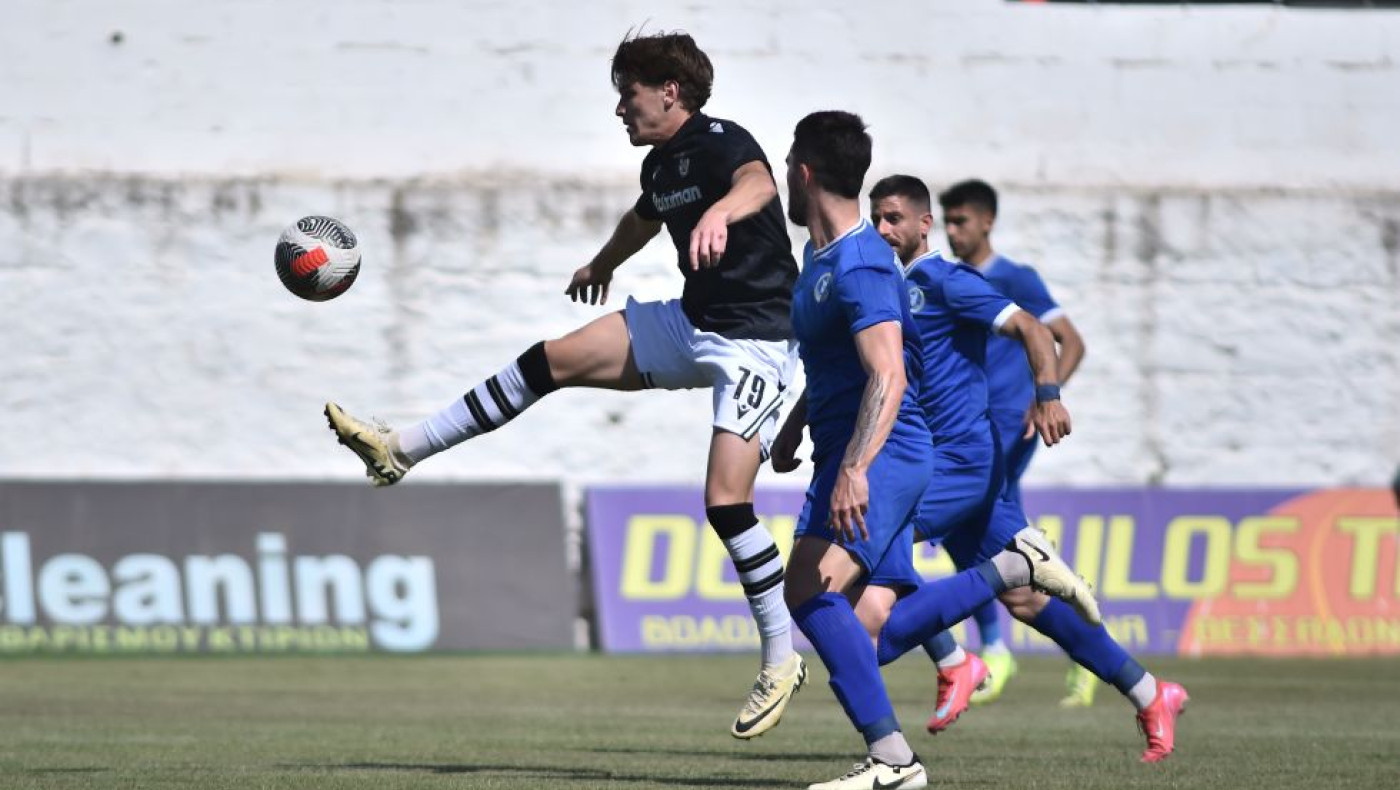 Νίκη Βόλου-ΠΑΟΚ Β': Πρωτιά του Δικεφάλου στα πλέι άουτ, με Χ στη θεσσαλική πόλη