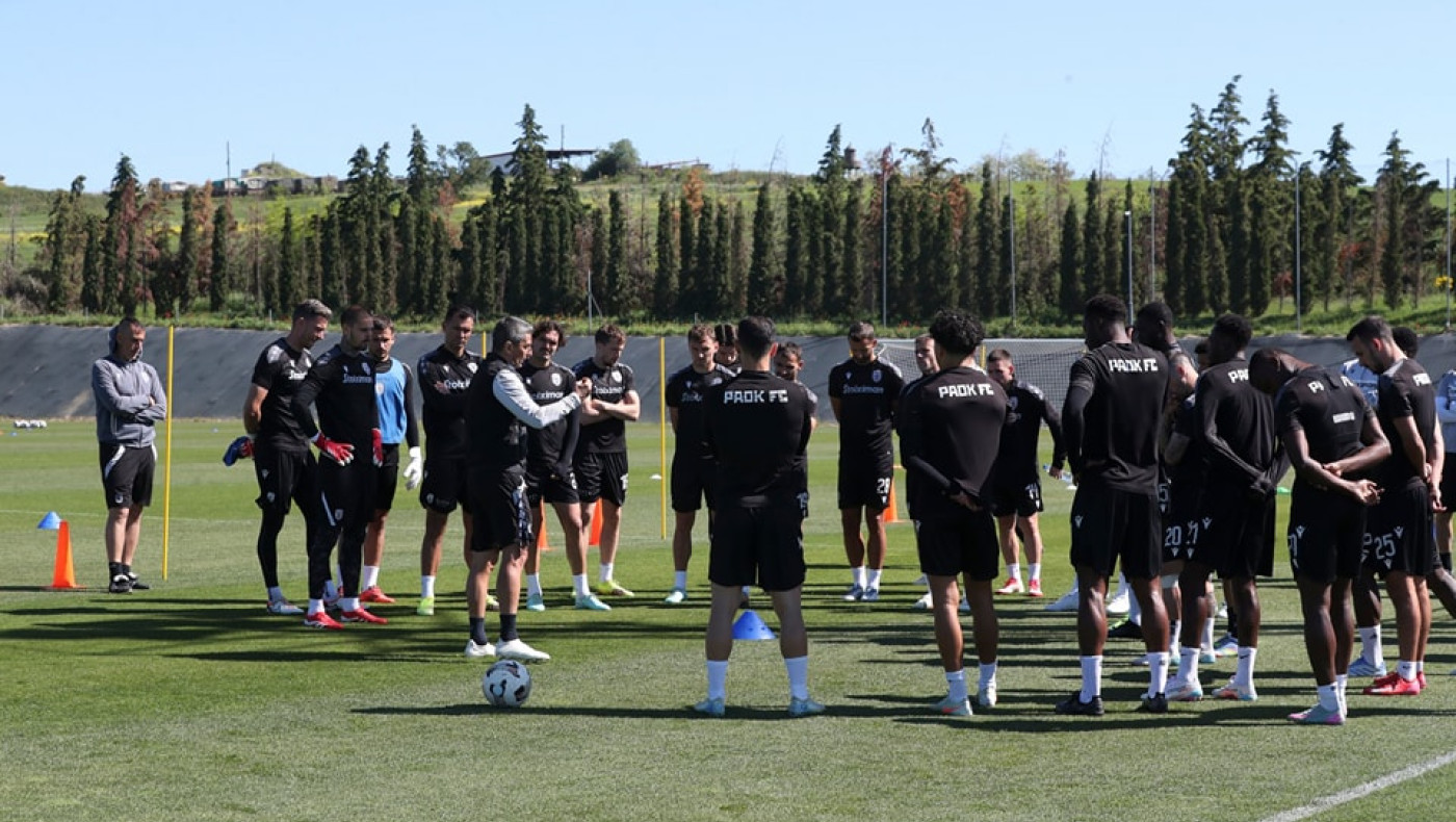 ΠΑΟΚ:  Το βίντεο της τελευταίας προπόνησης με το «διπλό» πριν το Καραϊσκάκη