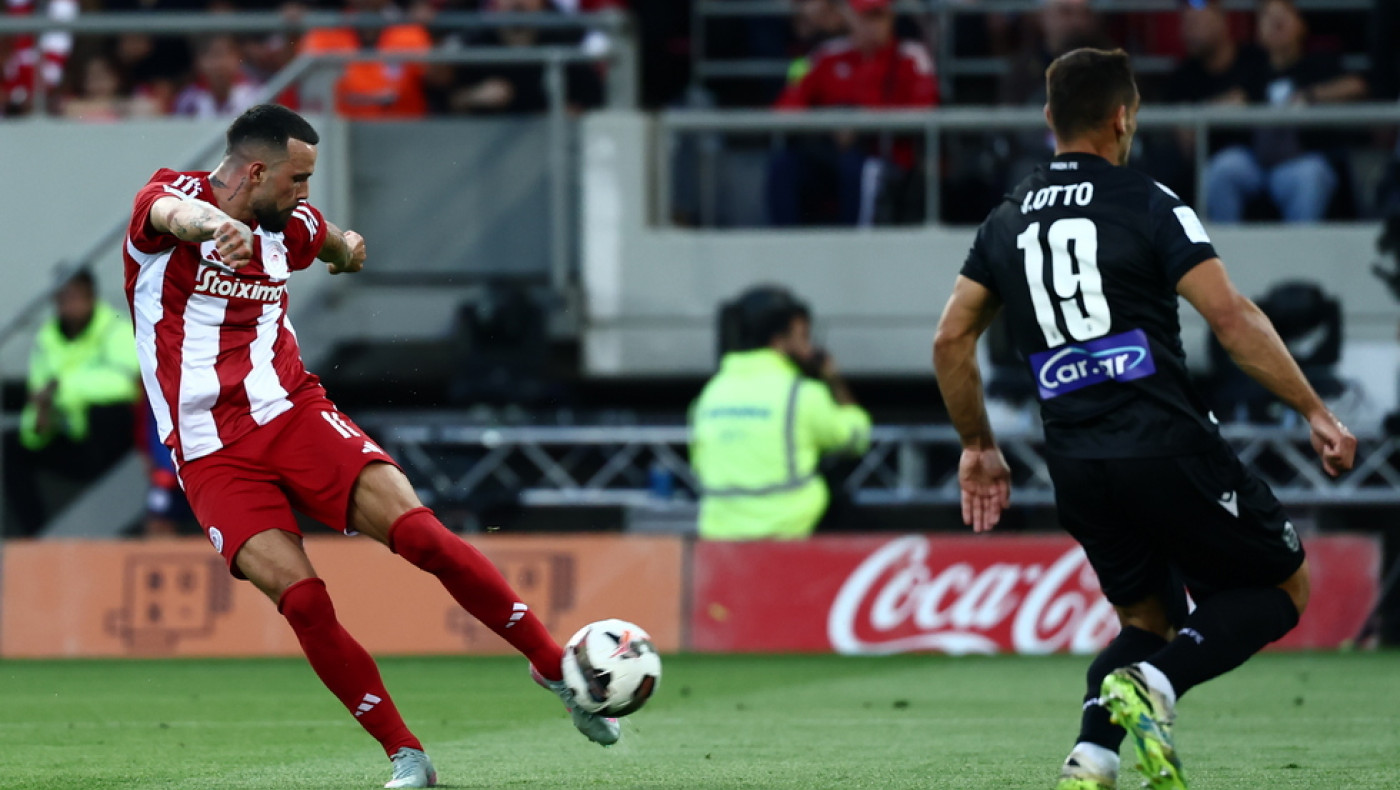 Ολυμπιακός-ΠΑΟΚ: Ο Βέλντε ισοφαρίζει το ντέρμπι μετά από ολέθριο σφάλμα του Κοτάρσκι