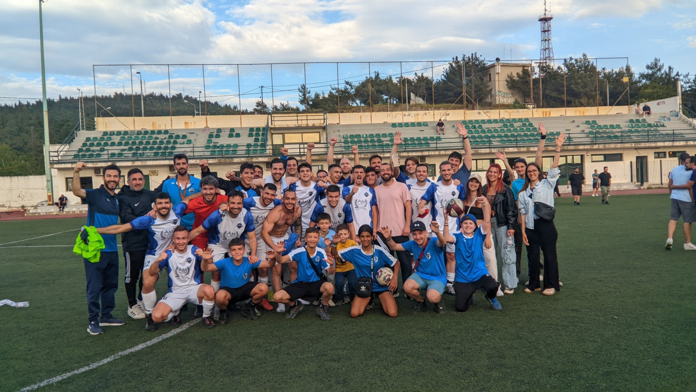 Κεραυνός Αγίου Παύλου: Ο στόχος επιτεύχθηκε μετά τη νίκη του επί του Εθνικού Λαγυνών - Φωτορεπορτάζ