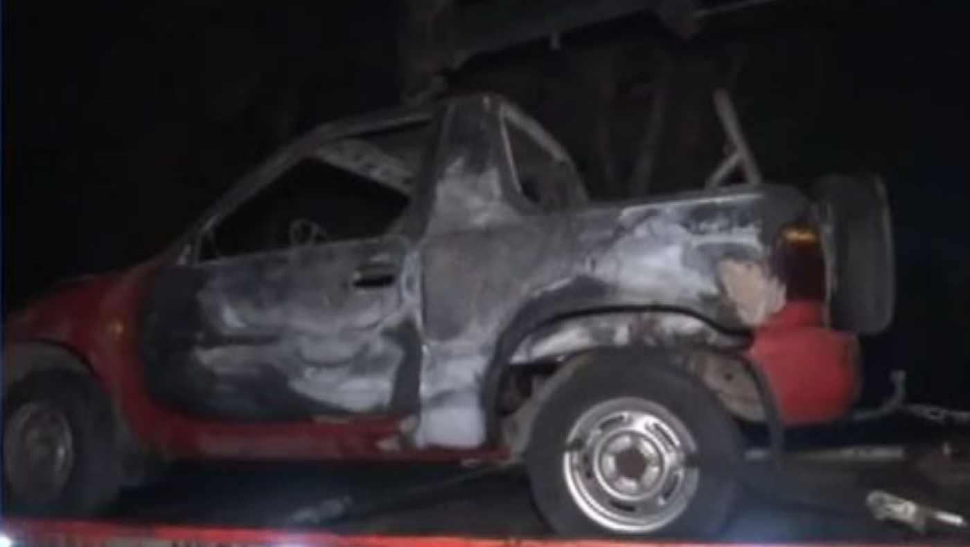 Παγκράτι: Πυρκαγιά σε όχημα με έναν νεκρό - Βρισκόταν στη θέση του συνοδηγού