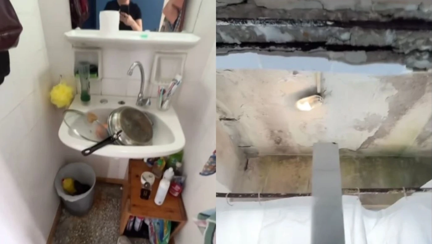 Οι ακατάλληλες συνθήκες στις φοιτητικές εστίες της Καβάλας σοκάρουν το TikTok