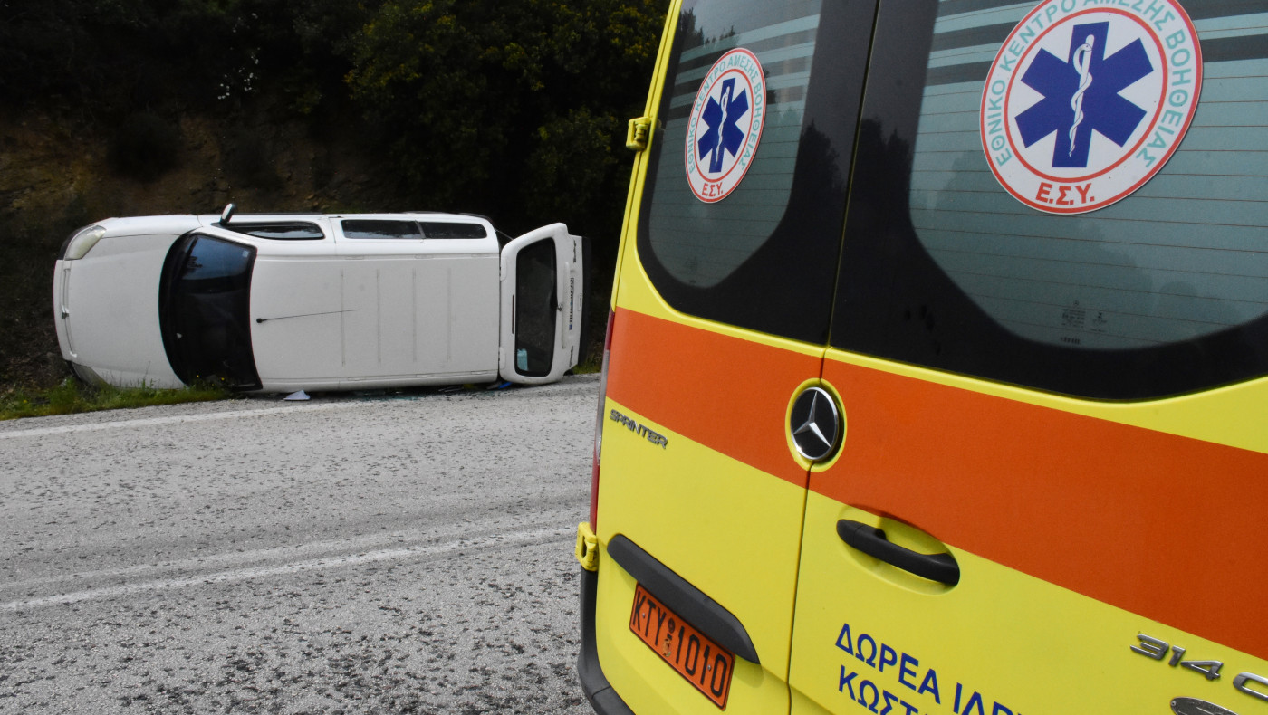 Σουφλί: Τροχαίο με όχημα που μετέφερε παράνομους μετανάστες - 10 τραυματίες
