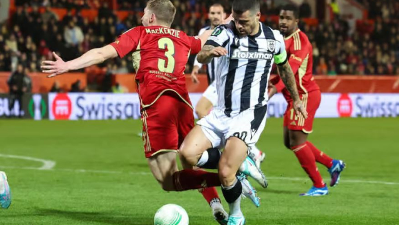 Ο ΜακΚένζι που απασχόλησε τον ΠΑΟΚ, τραυματίστηκε από καρεκλάκι οπαδού της Αμπερντίν!