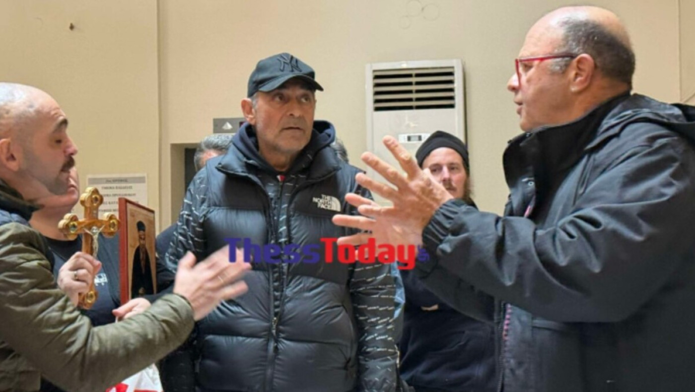 Επεισοδιακή η εκδήλωση με τον Χριστόφορο Κατσαδιώτη στη Θεσσαλονίκη