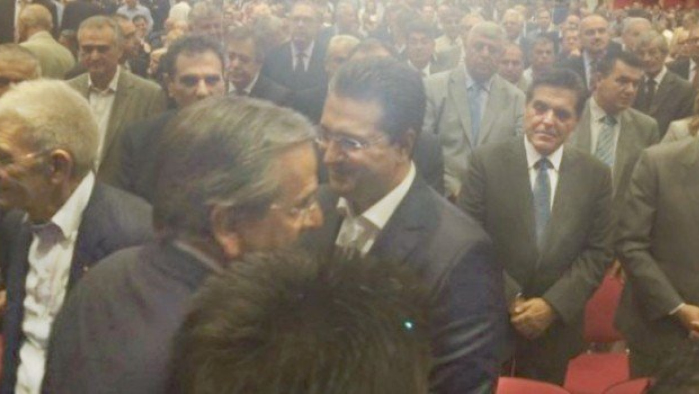 Με το ζόρι χαιρετήθηκαν Σαμαράς, Τζιτζικώστας