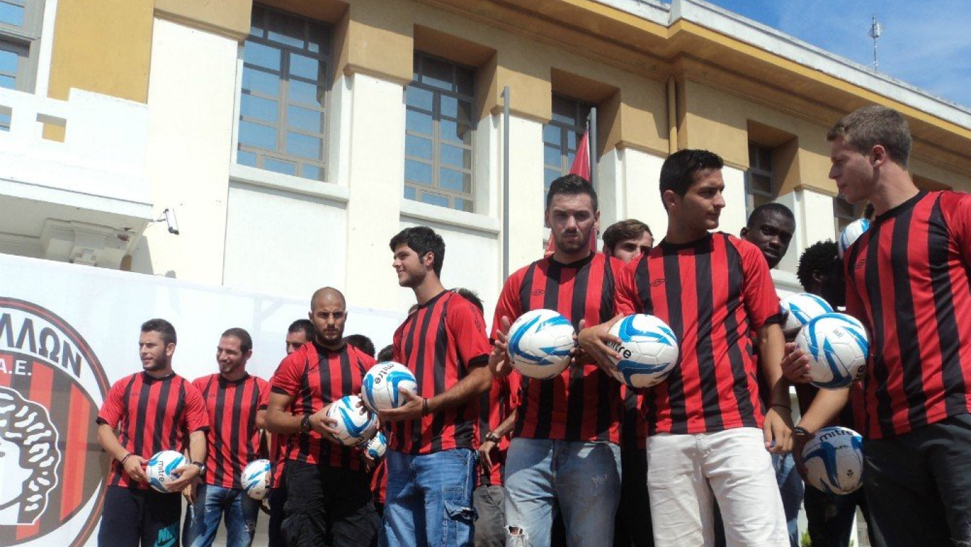 Χαμός με τον Απόλλωνα στον πεζόδρομο Καλαμαριάς (pics+vds)