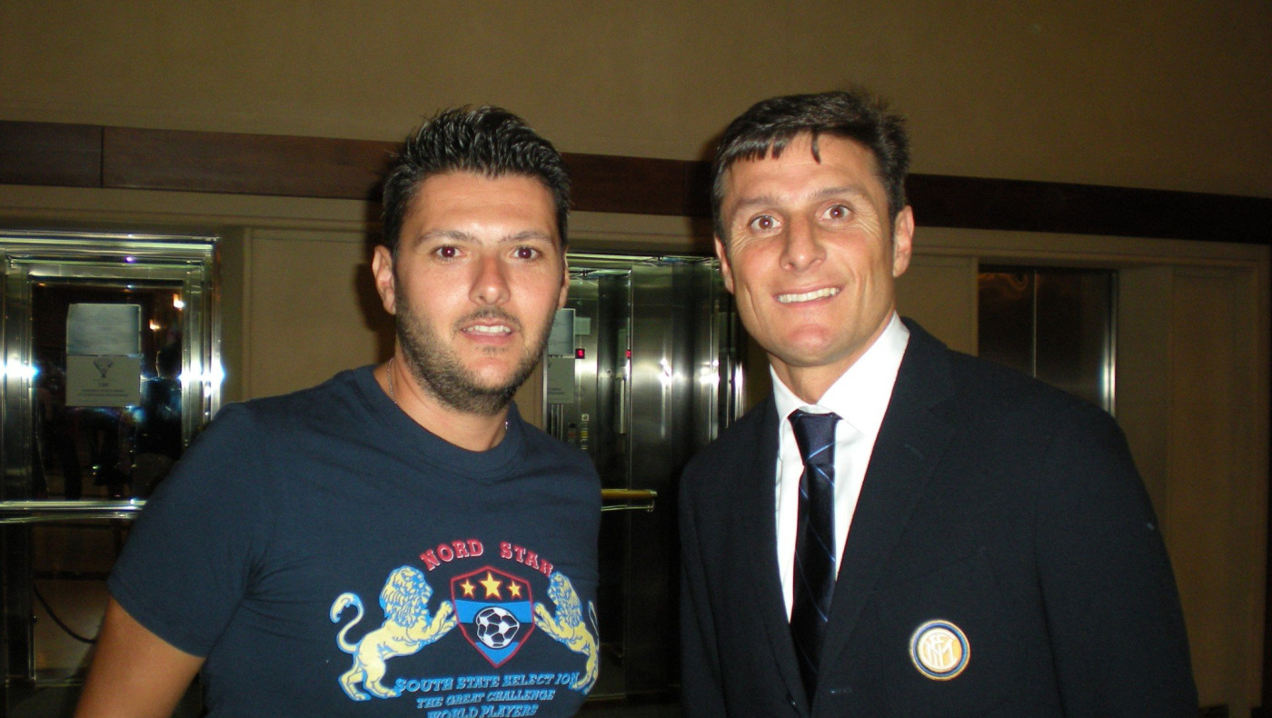 Συνάντηση με έναν ποδοσφαιρικό μύθο