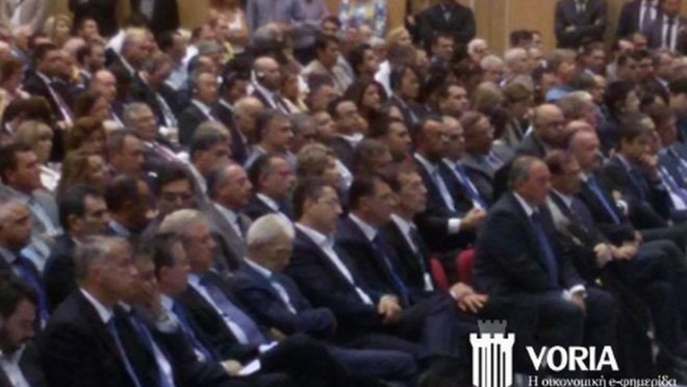 Ο Σαμαράς μιλούσε, ο Μπουτάρης "χαλάρωνε"