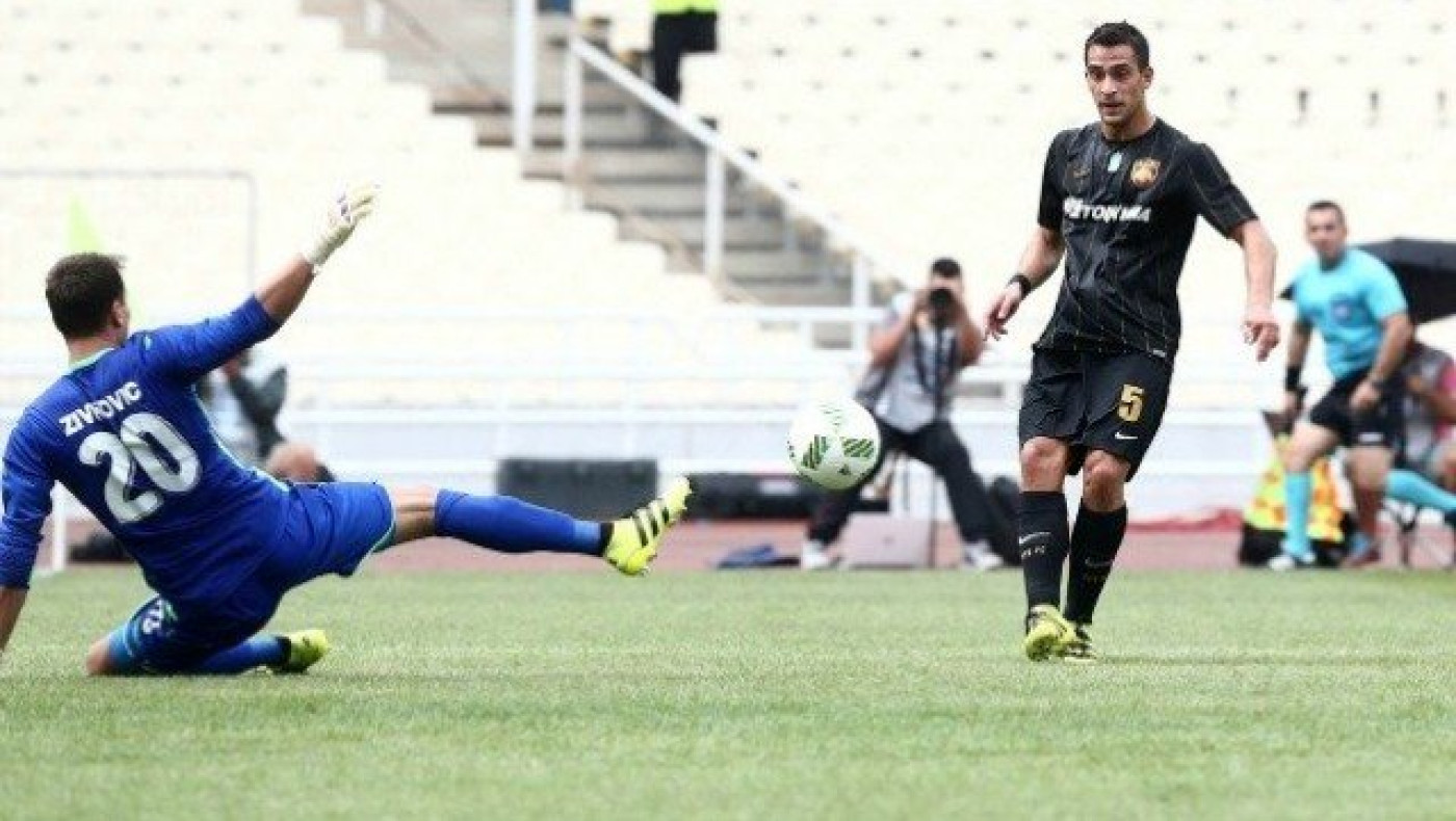 Η            ενδεκάδα               της              ΑΕΚ