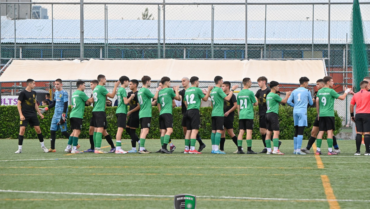 Στον μεγάλο  τελικό της Κ16 της ΕΠΣΜ Μακεδονικός (2)-Παναθηναΐκός (1)