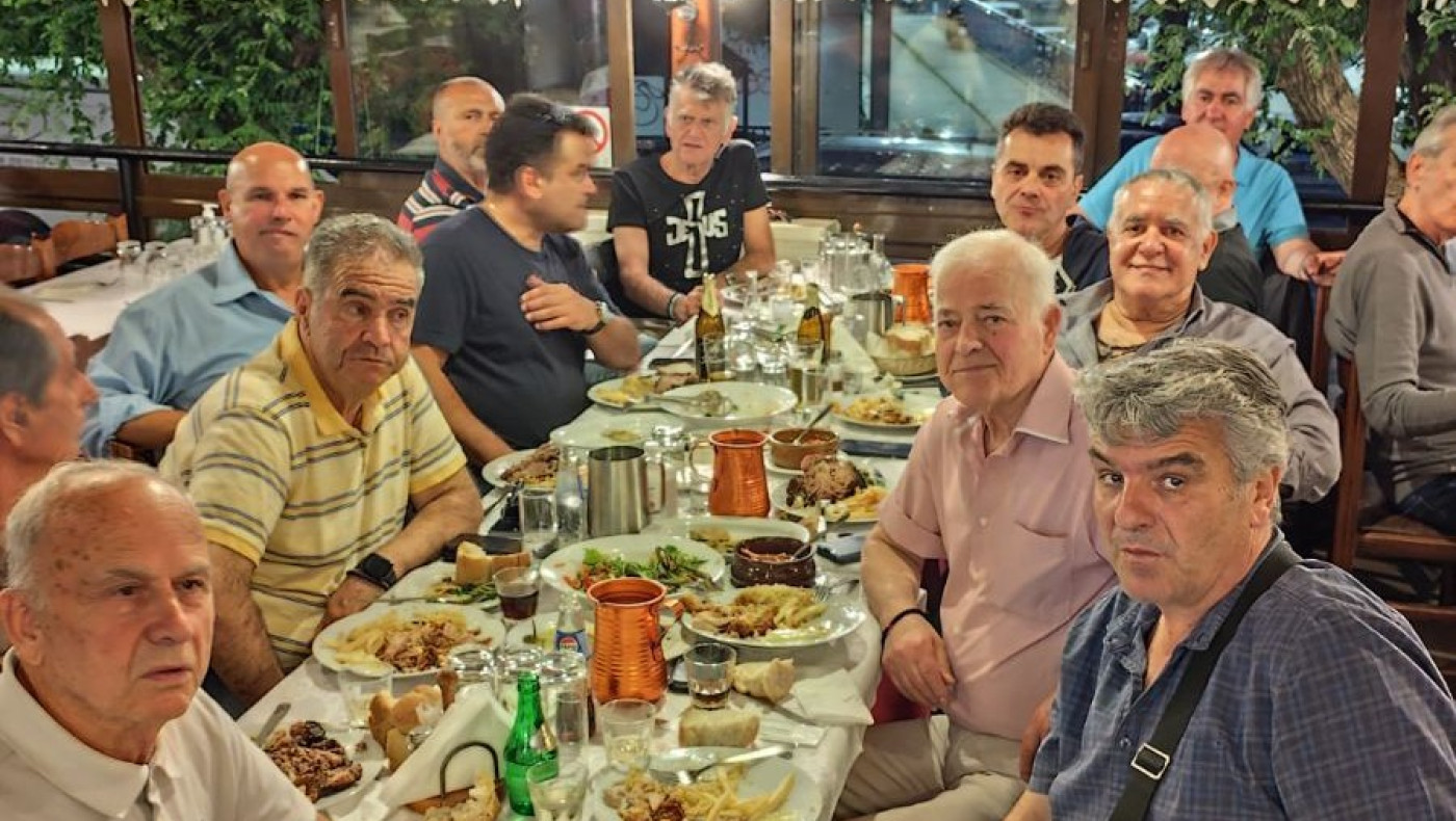 Δείπνο διαιτητών γεμάτο με αναμνήσεις