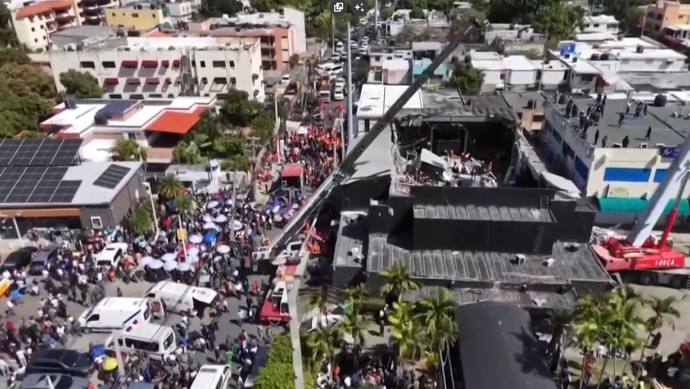 Άγ. Δομίνικος: Ανεβαίνουν συνεχώς οι θάνατοι από την την κατάρρευση οροφής σε κλαμπ