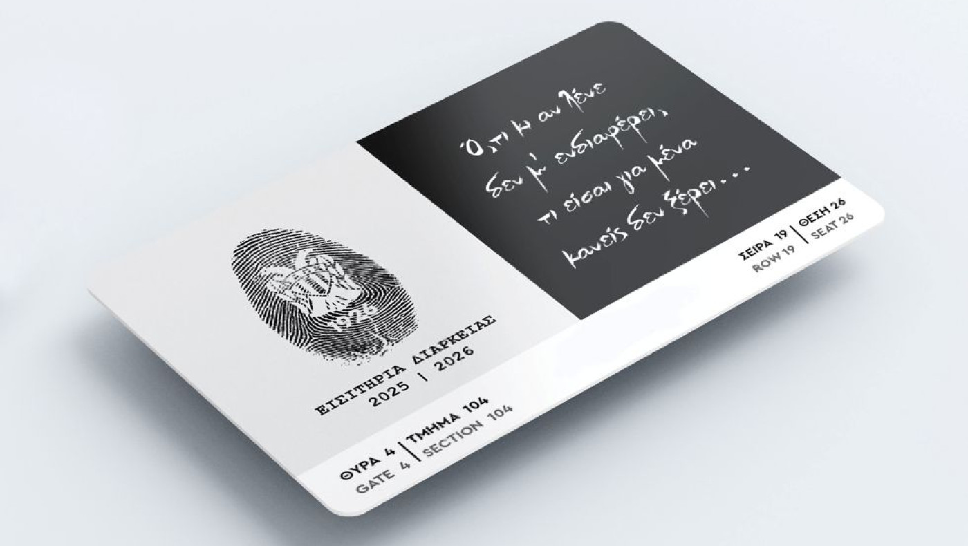 ΚΑΕ ΠΑΟΚ: Κάρτα συναισθηματικής και ιστορικής αξίας στους κατόχους διαρκείας